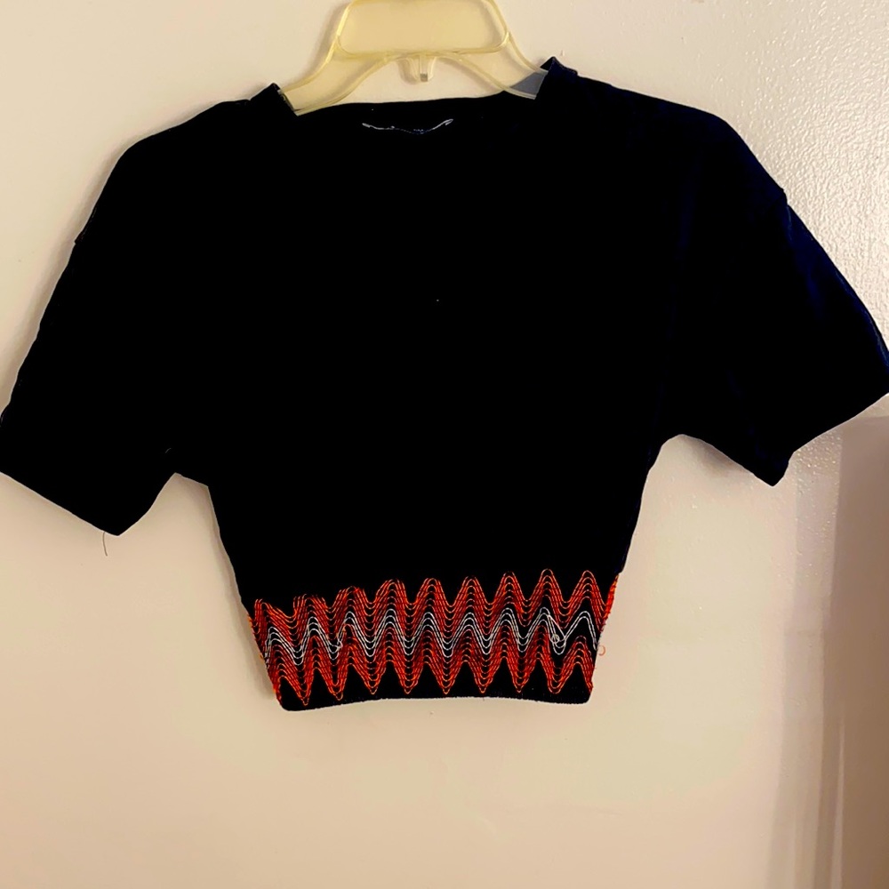 Zara Crop Top/ Hinched waist